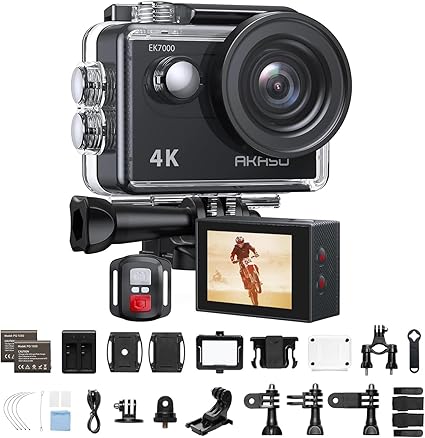 Eye Cam – Cámara Deportiva 4K con Wi‑Fi