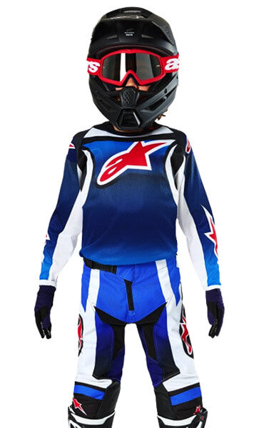 Conjunto de Racer Cross para niños de 5 a 12 años